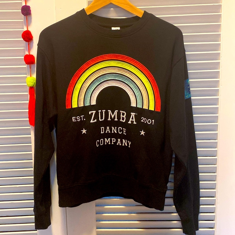 Zumba Wear Rainbow Sweatshirt